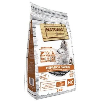 Natural Greatness HEPATIC-CARDIAC veterinární dieta pro psy 2 kg
