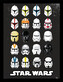 Obraz na zeď - Star Wars - Trooper Helmets, 34.3 x 44.5 cm