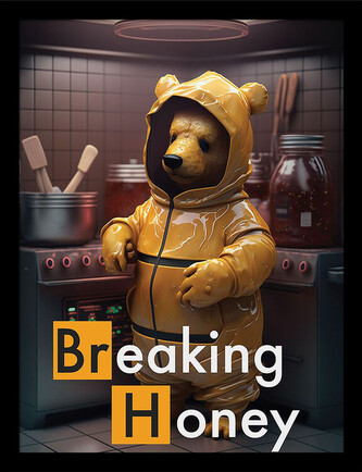 Obraz na zeď - Ada Ingram - Breaking Honey, 34.3 x 44.5 cm