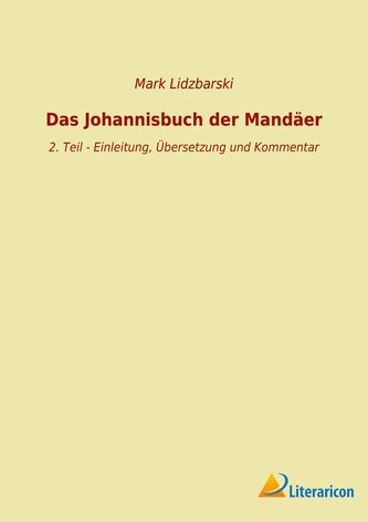 Das Johannisbuch der Mandäer