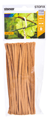 Drát vázací obalený papírem Stofix 15 cm Stocker (100 ks)