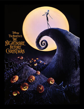 Obraz na zeď - Nightmare Before Christmas - Poster Art, 34.3 x 44.5 cm