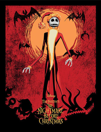 Obraz na zeď - Nightmare Before Christmas - Jack Skellington, 34.3 x 44.5 cm