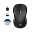 PORT CONNECT ESSENTIAL, bezdrátová dobíjecí myš, Bluetooth i Wireless, černá