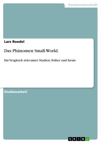 Das Phänomen Small-World.