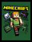 Obraz na zeď - Minecraft - Alex, 34.3 x 44.5 cm