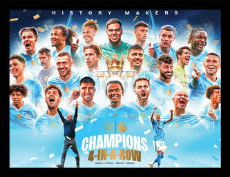Obraz na zeď - Manchester City - History Makers, 34.3 x 44.5 cm