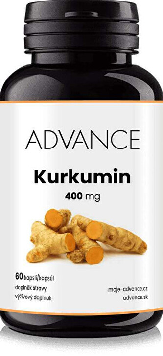 Advance nutraceutics Kurkumin 60 kapslí 400 mg