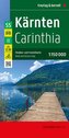 Kärnten, Straßen- und Freizeitkarte 1:150.000, freytag & berndt