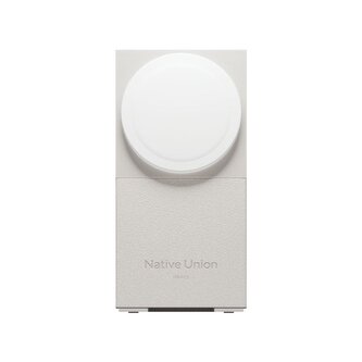 Native Union Rise 2-in-1 Qi2 wireless charger, sandstone