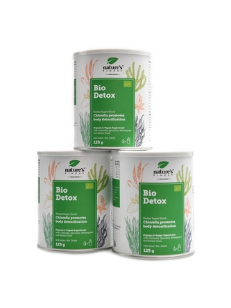 Natures Finest - BIO Detox Superfood mix 3 x 125g economy pack