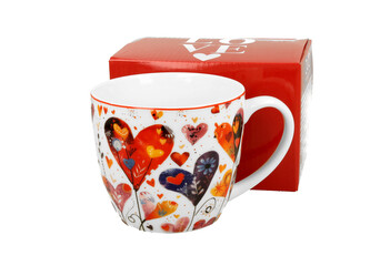 Kubek 460 ml KOLOROWE SERCA 1 Kubek 460 ml KOLOROWE SERCA 1