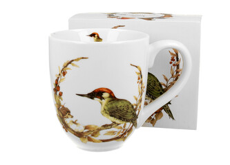 Kubek XXL Ptasi Świat DZIĘCIOŁ ZIELONY