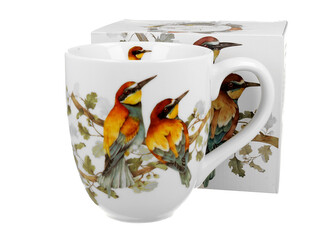 Kubek XXL Ptasi Świat ŻOŁNY Kubek XXL Ptasi Świat ŻOŁNY