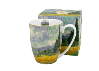 Kubek classic WHEAT FIELD inspired by Van Gogh Kubek classic WHEAT FIELD inspired by Van Gogh