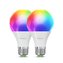 Nanoleaf Matter Wi-Fi A19 Smart E27 Bulb 2PK