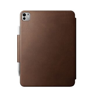 Nomad Leather Folio, brown Nomad leather - iPad Pro 11" M4