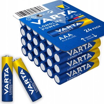 VARTA LR03 AAA Longlife Power Big Box 24 ks (Mikrotužkové baterie)