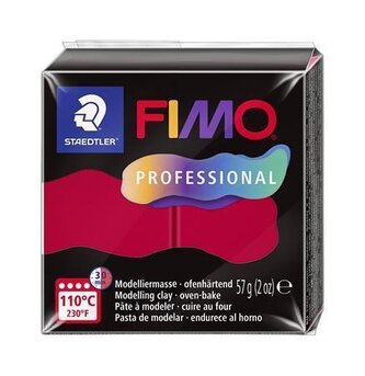 Modelovací hmota FIMO "Professional", karmínová, 57 g, FIMO 8040-29 Modelovací hmota FIMO "Professional", karmínová, 57 g, FIMO 8040-29