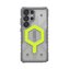 UAG Pathfinder Clear w/Magnet, Active Neon Lanyard - Samsung Galaxy S25 Ultra