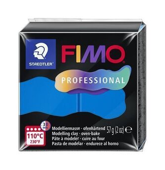 Modelovací hmota FIMO "Professional", modrá, 57 g, FIMO 8040-300 Modelovací hmota FIMO "Professional", modrá, 57 g, FIMO 8040-300