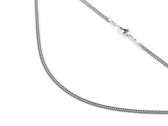 Řetízek z nerezové oceli, unisex - 1 ks - 1 platina