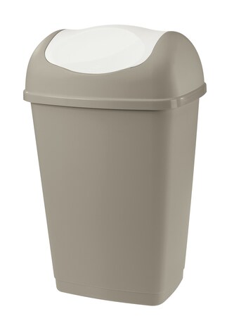 Koš odpadkový výklopný  9L  AURORA šedohnědá
