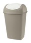 Koš odpadkový výklopný  9L  AURORA šedohnědá