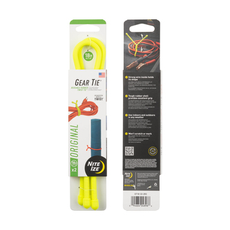 Vázací drát Nite Ize Gear Tie 18" 18" NEON- žlutá