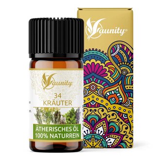 Aunity - esenciální olej 34 bylin, 10ml