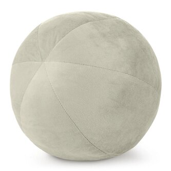 Dekorační polštářová koule - objímací polštář GAJANA krémová O 24 cm Mybesthome