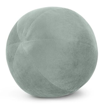 Dekorační polštářová koule - objímací polštář GAJANA světle šedá O 24 cm Mybesthome