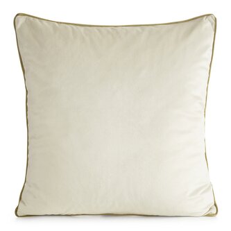 Velký dekorační polštář GAJANA světle béžová 60x60 cm Mybesthome