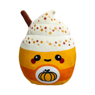 Plyšová hračka Squidglys Foodiemals  - Kořeněné latte