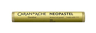 Umělecký pastel "Neopastel", gold, CARAN D'ACHE 7400.499