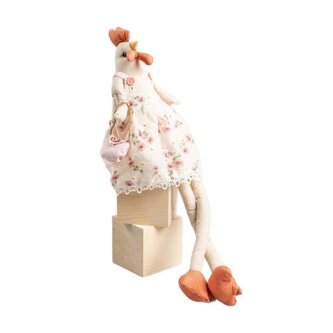 Velikonoční figurka | CHICK | slepice v sukni | 18x56 cm | 726385