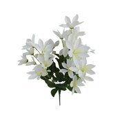 Kytice lilie, 4 barvy, Barva bílá  H411