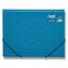 Tříchlopňové desky s gumou FolderMate Nest A4, výběr barev modrá