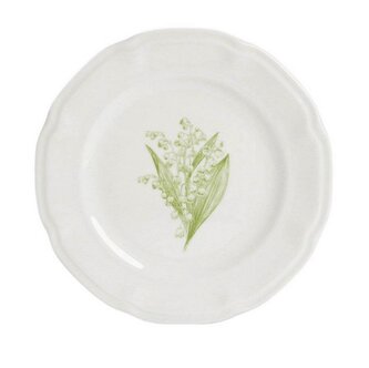 Talíř | CONWALLIE | dezertní talíř s květinou | 20 cm | 731679