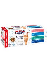 Butcher's Cat Delic.Dinners rybí výběr v želé 40x100g