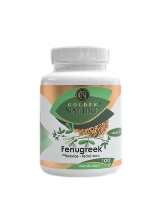 Golden Nature - Fenugreek pískavice řecké seno 100 kapslí