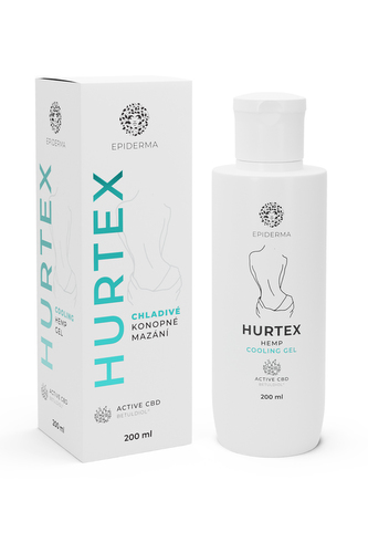 EPIDERMA® Chladivé konopné mazání Hurtex 200 ml Epiderma