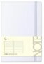 Notatnik A5 96 stron na gumkę biały
