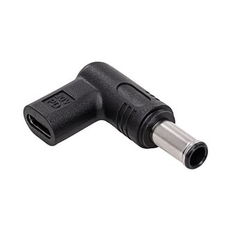 Akyga adaptér pro notebooky USB-C / 6.5 x 4.4 mm
