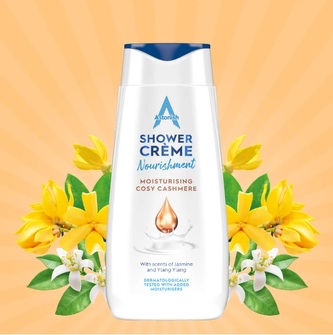 Sprchový gel Cosy Cashmere s vůní jasmínu a ylang ylangu 400ml Astonish