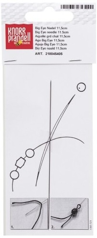 Igła do nawlekania koralików, Knorr Pradell