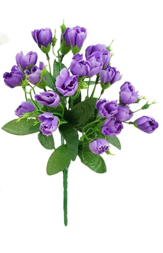 Kytice umělých krokusů 36 cm fialová