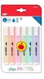Zakreślacz pastelowy 6szt