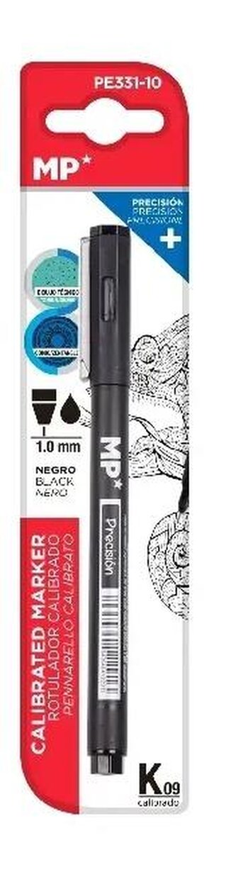 Marker precyzyjny kaligraficzny 1,0mm czarny