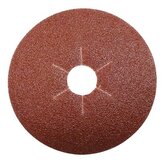 Brusný výsek fíbrový 125 mm - P80 - 5 ks